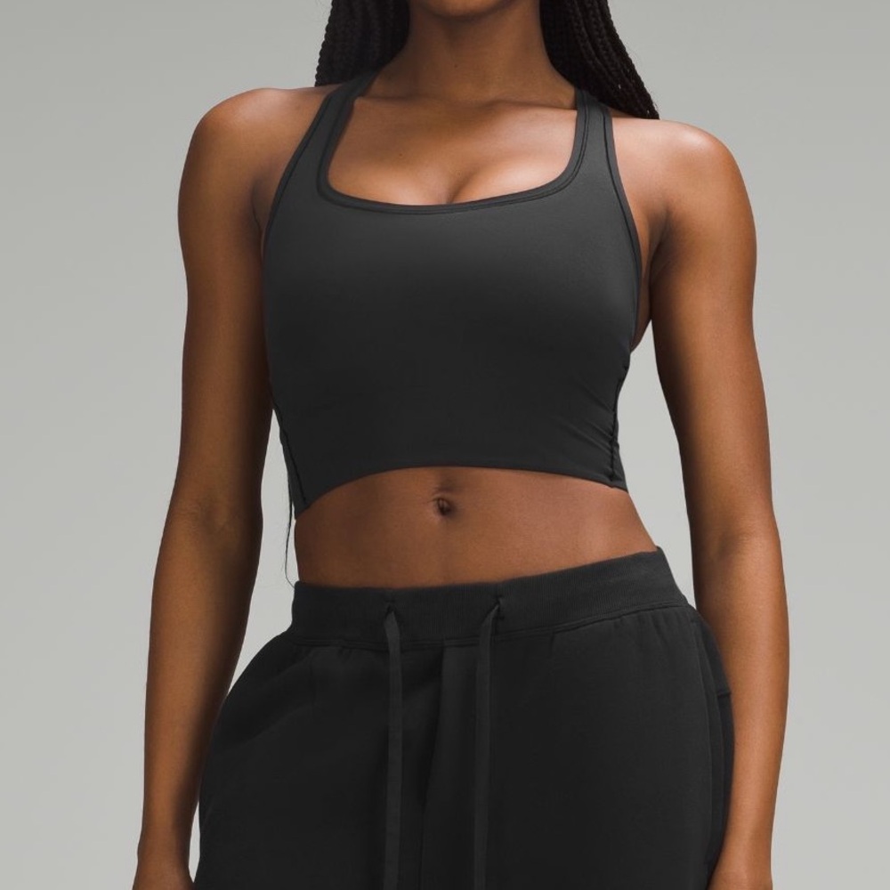 Nulu scoop neck cropped tank